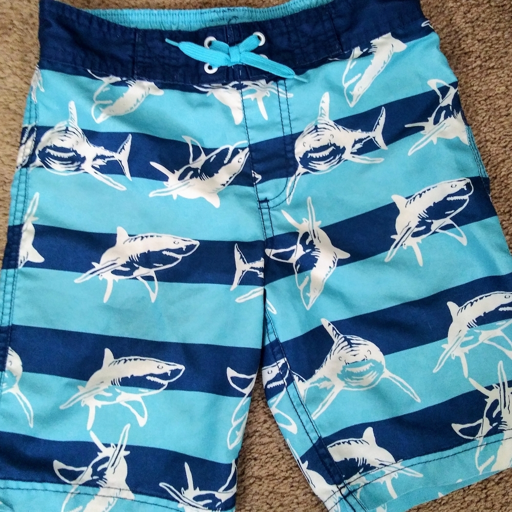 Boys swim trunks size 7